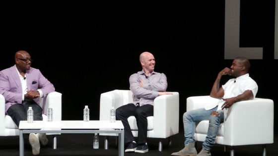 Kanye West, Steve Stoute, Ben Horowitz Kanye West, Steve Stoute, Ben Horowitz